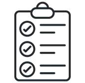 magnifying glass on icon