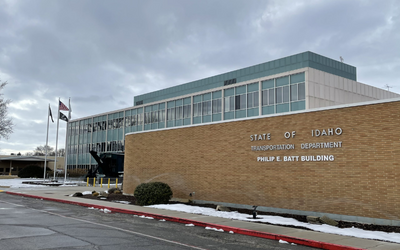 outside view of Idaho Transportation Department building