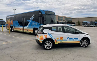 Antelope Valley Transit Authority's bus and electric vehicle fleet